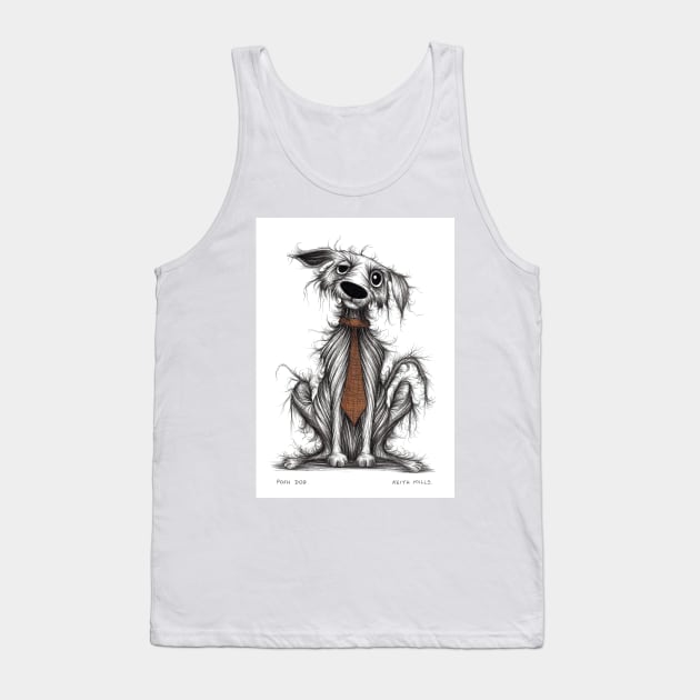 Posh dog Tank Top by Keith Mills